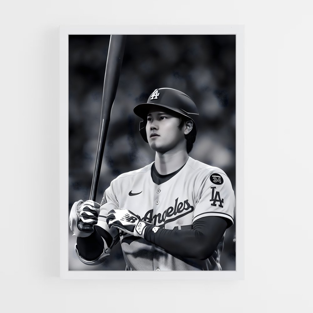 Poster Shohei ohtani stadium – affiche Baseball (vue 3)